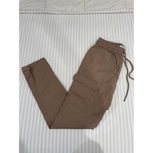 Pacsun Men Brown Cargo Joggers Pants Size S
